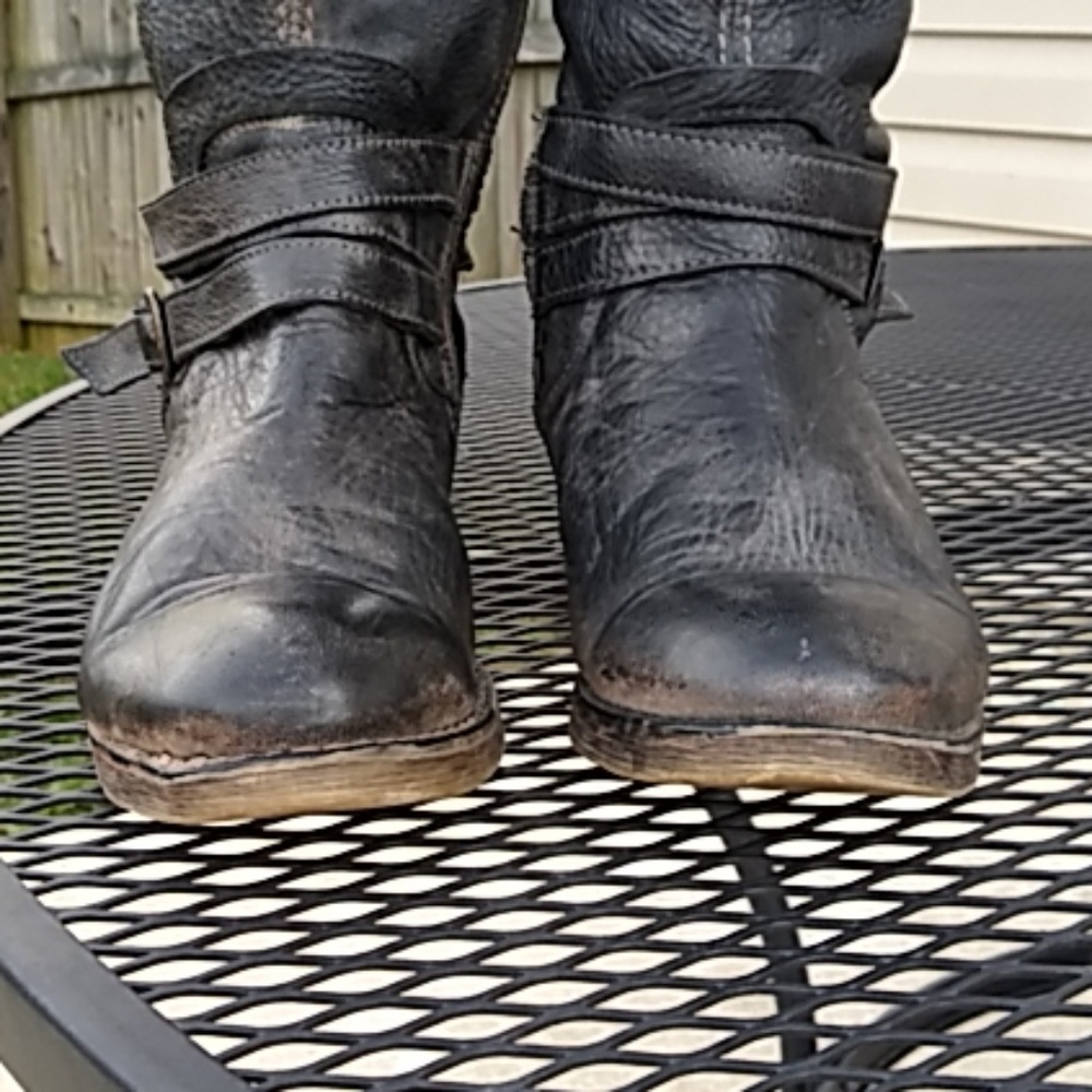 Bed Stu women's boots size 8.5 w/ back lace up dark fairy goth - Picture 5 of 8